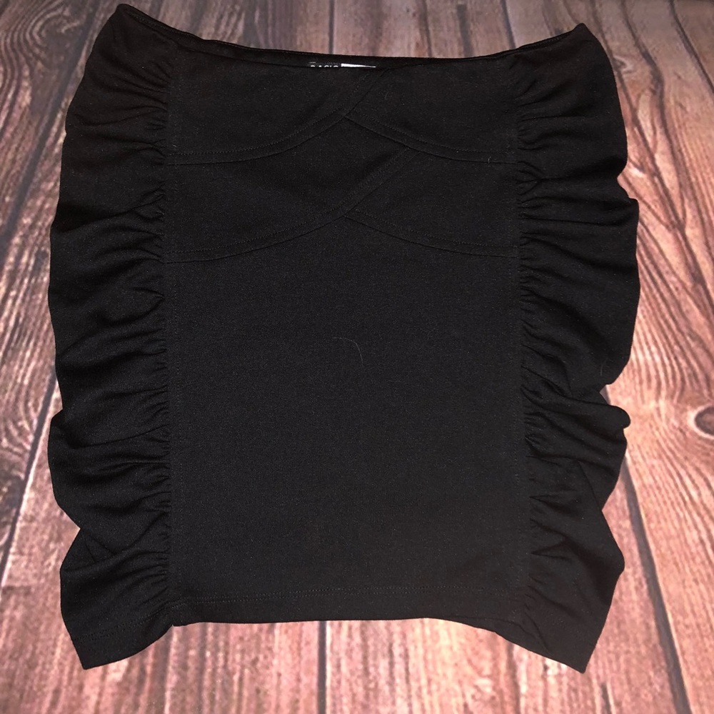 Basic house black pencil skirt small